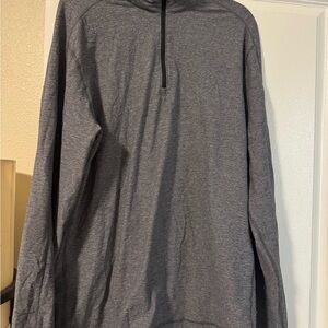 Lululemon Heathered Gray Zip-Up Jacket